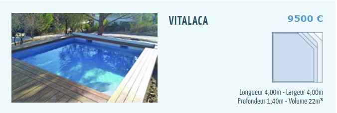Installation piscine - Vitalaca